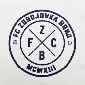 Tričko Emblém FCZB bílé