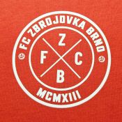 Tričko Emblém FCZB červené