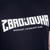 Tričko Zbrojovka 1913 Moravský fotbalový klub černé 